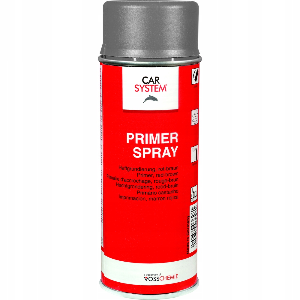 Podkład reaktywny CARSYSTEM Primer Szary Spray