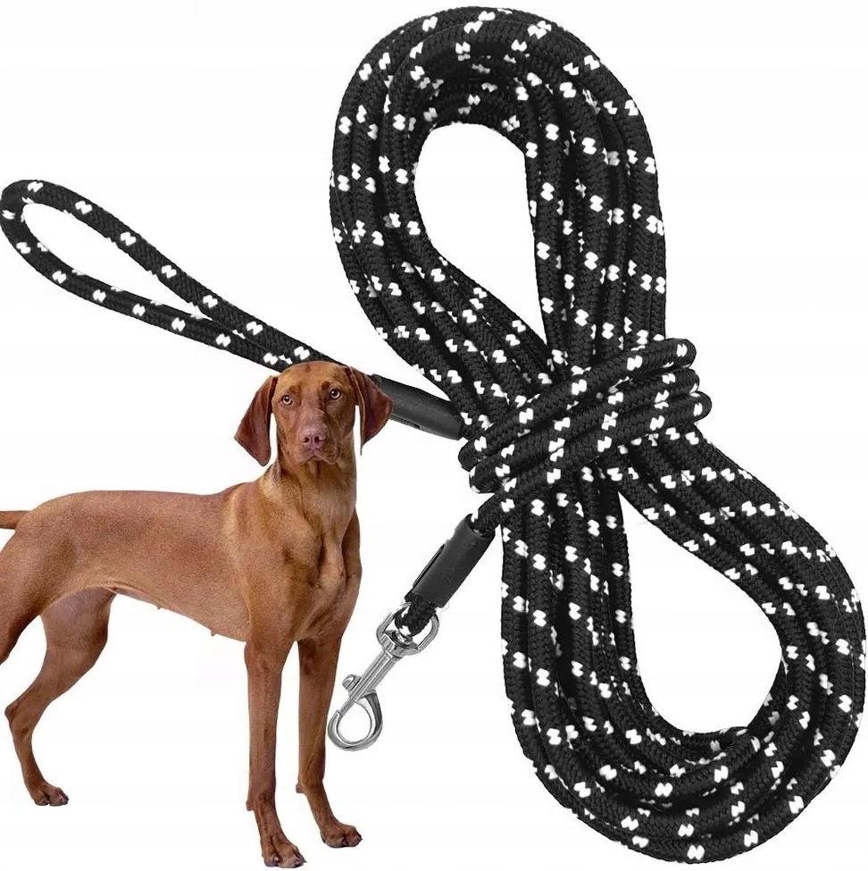 Smycz dla psa treningowa lina gruba 1cm 5m