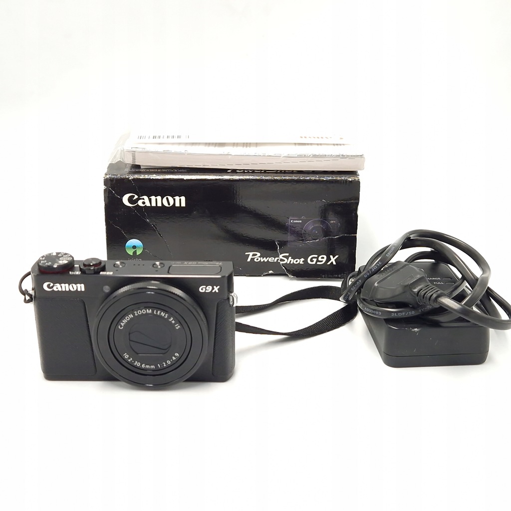 Canon g9x cały komplet bardzo zadbany