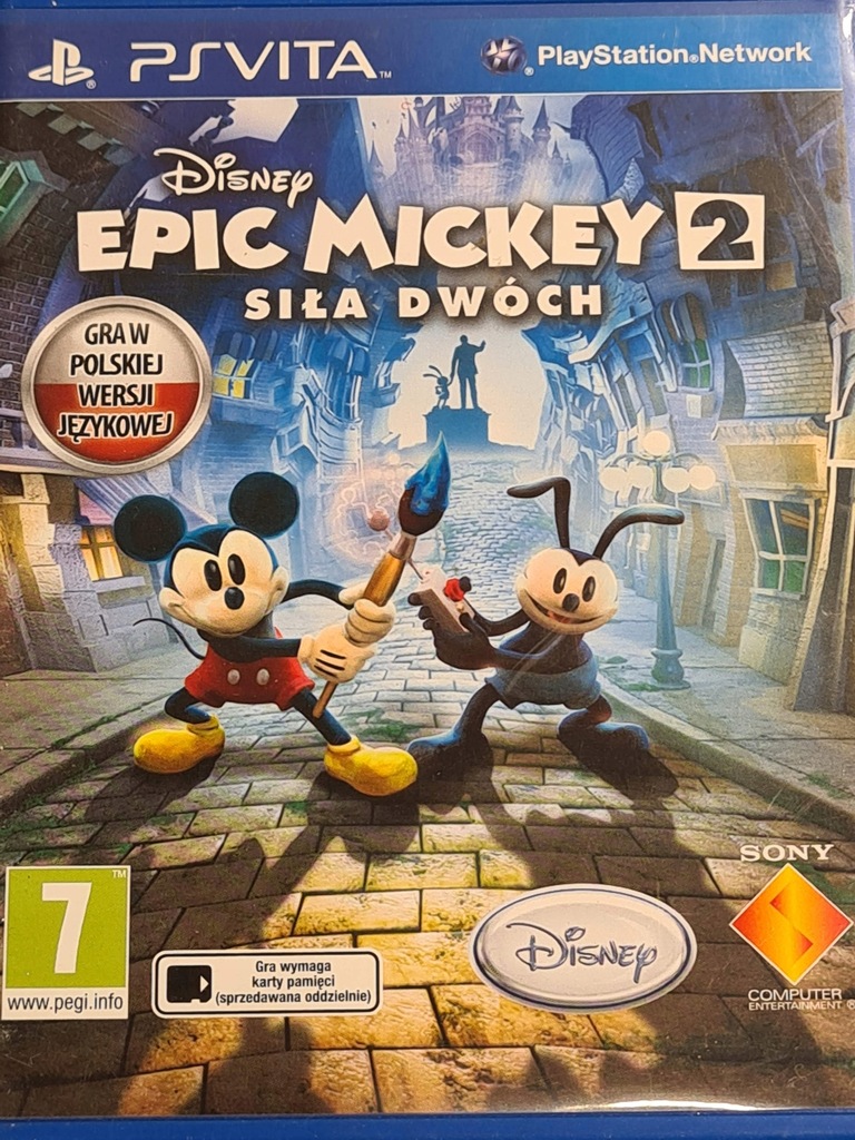 EPIC MICKEY SIŁA DWÓCH DUBBING PL PS VITA najtaniej