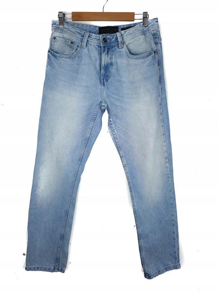 Jasne jeansy męskie Reserved r.31