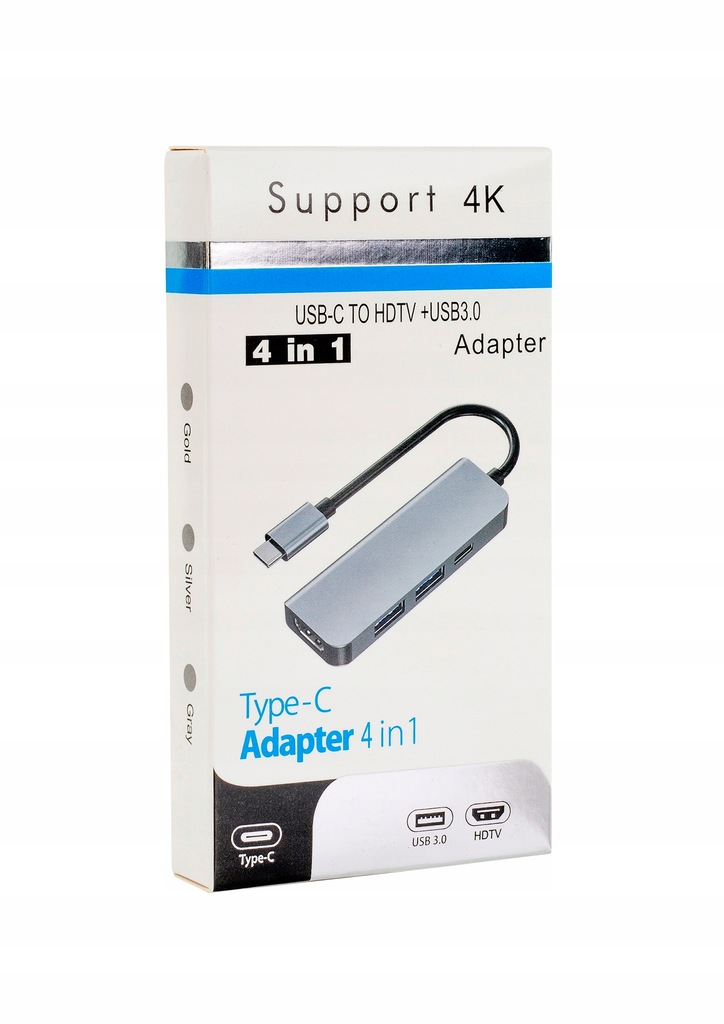 Купить АДАПТЕР-концентратор USB-C HDMI 4k 2x USB 3.0 5 Гбит/с PD: отзывы, фото, характеристики в интерне-магазине Aredi.ru