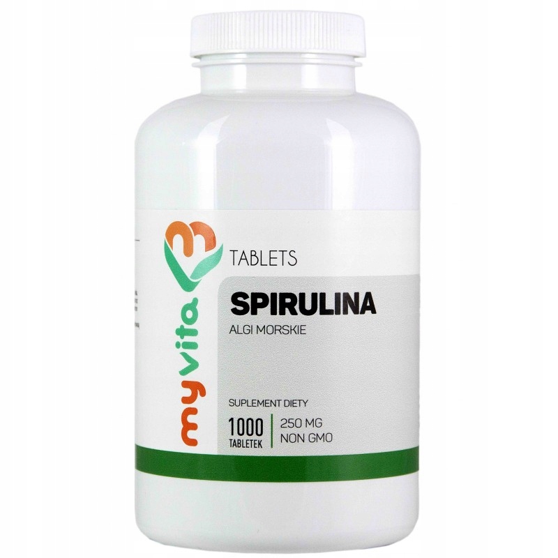 MyVita Spirulina tabletki 250mg, 1000tab. ____________