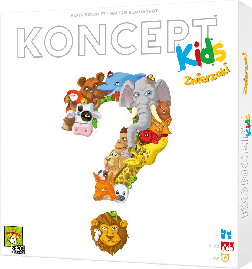 Rebel - Koncept Kids: Zwierzaki - Zabawka Roku