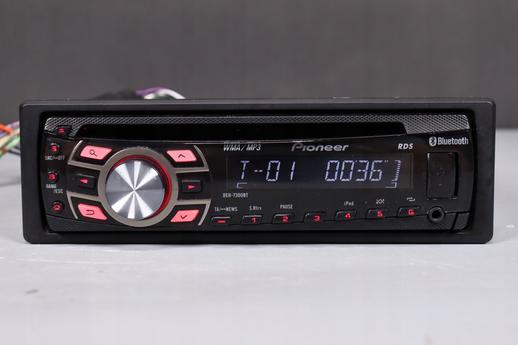 Radio Pioneer DEH7300BT MP3 AUX CD USB BT 13979577455 oficjalne