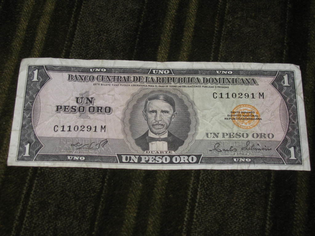banknot Republiki Dominikany un peso