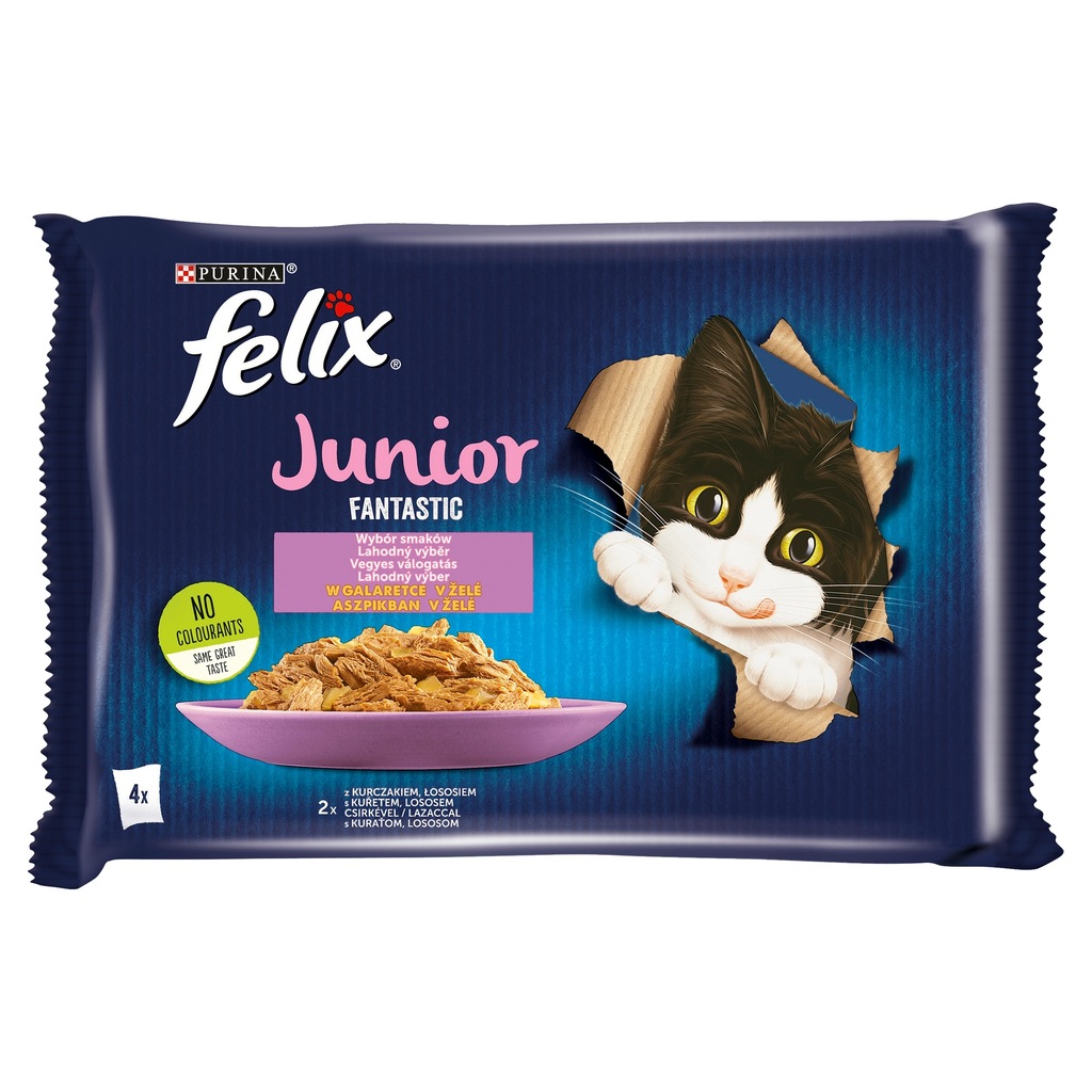 FELIX JUNIOR FANTASTIC 4 x 85g