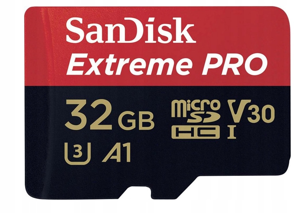 Sandisk Extreme Pro Karta Micro SDHC 32GB 100MB A1