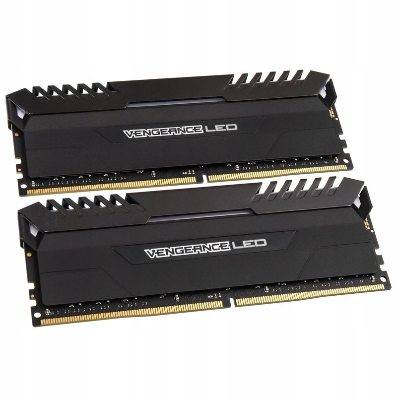 Corsair Vengeance LED Series, bialye LED, DDR4-300