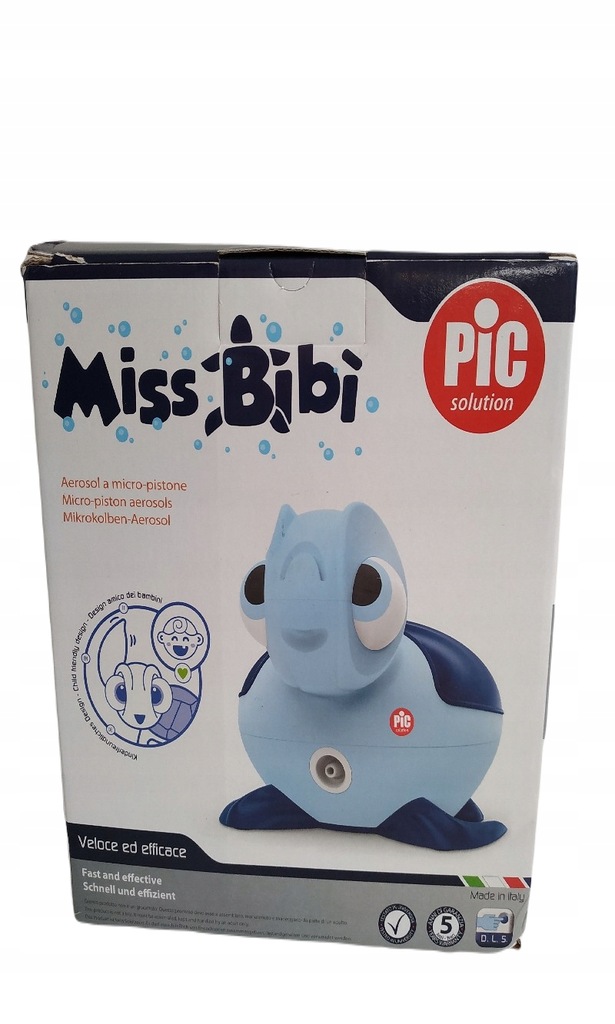 INHALATOR ELEKTRYCZNY PIC SOLUTION MISS BIBI ŻÓŁW 13351014372