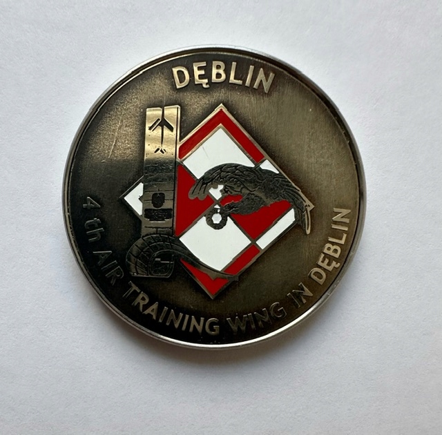 Coin medal 4 Skrzydło Lotnictwa Szkolnego