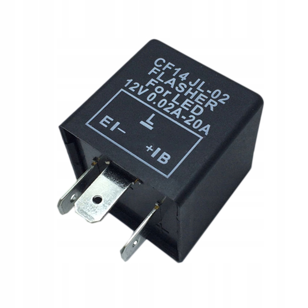 AUTO LED FLASHER LOW SATURATION VOLTAGE RELAY 3 PIN