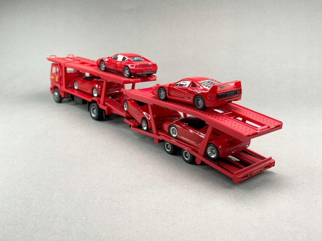 Купить Iveco Turbo AutoTransporter и Ferrari — Herpa 1:87: отзывы, фото, характеристики в интерне-магазине Aredi.ru