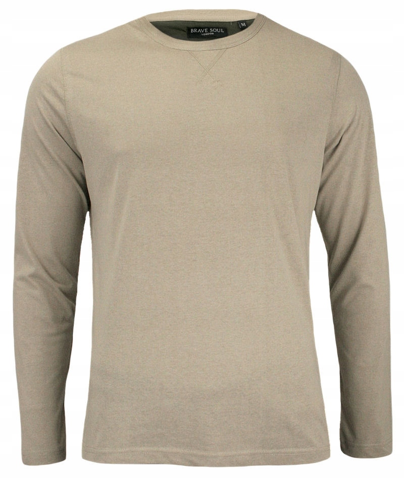 T-shirt (long sleeve) beżowy Brave Soul XL
