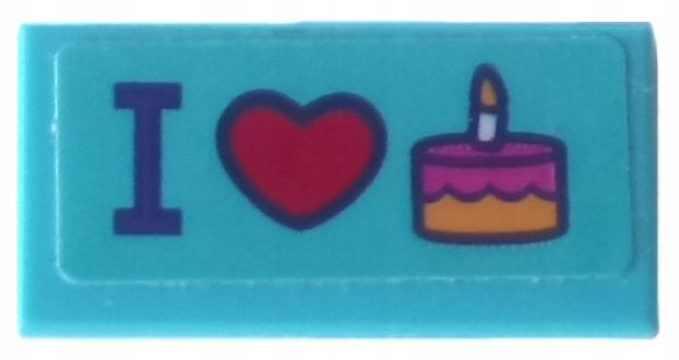 LEGO TILE 1x2 3069bpb0827 z 41310