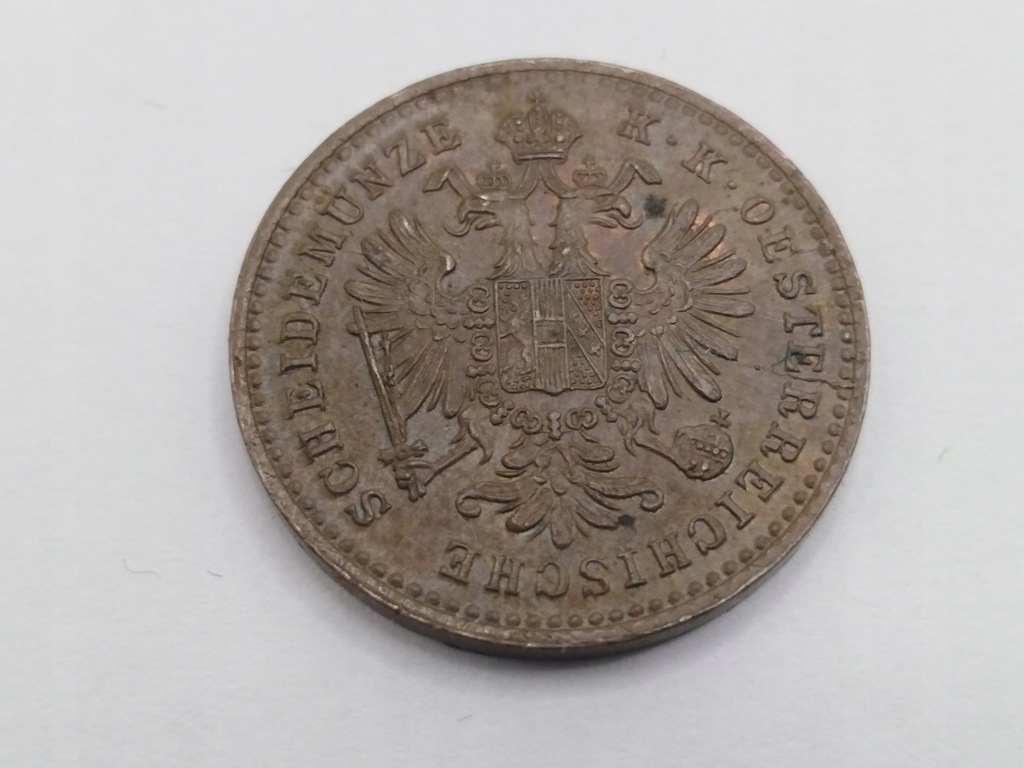 Moneta 1 kreuzer 1881 Austria