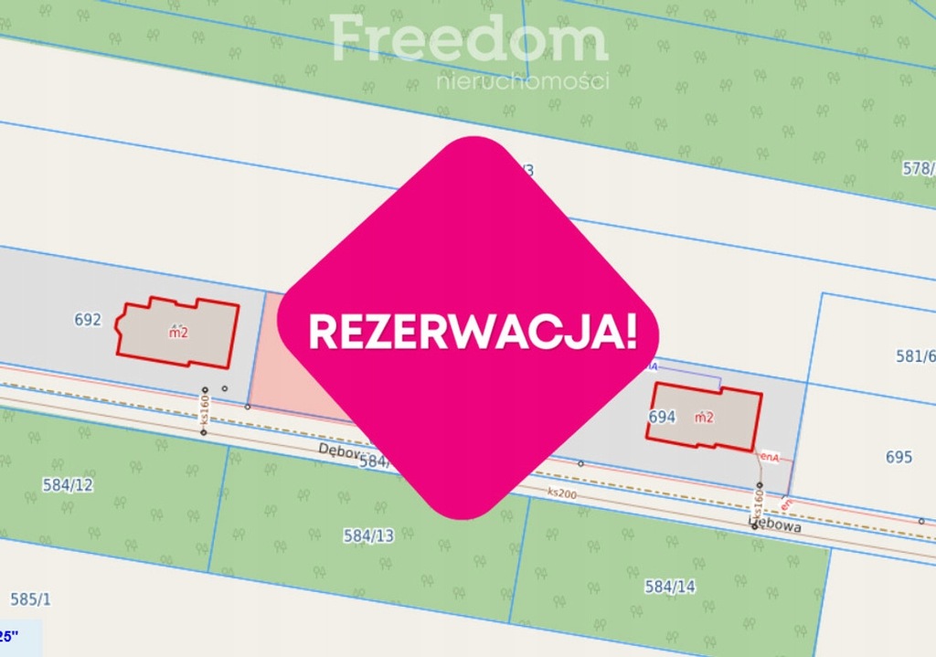 Działka, Królewiec, Mińsk Mazowiecki, Miński, 800 m²