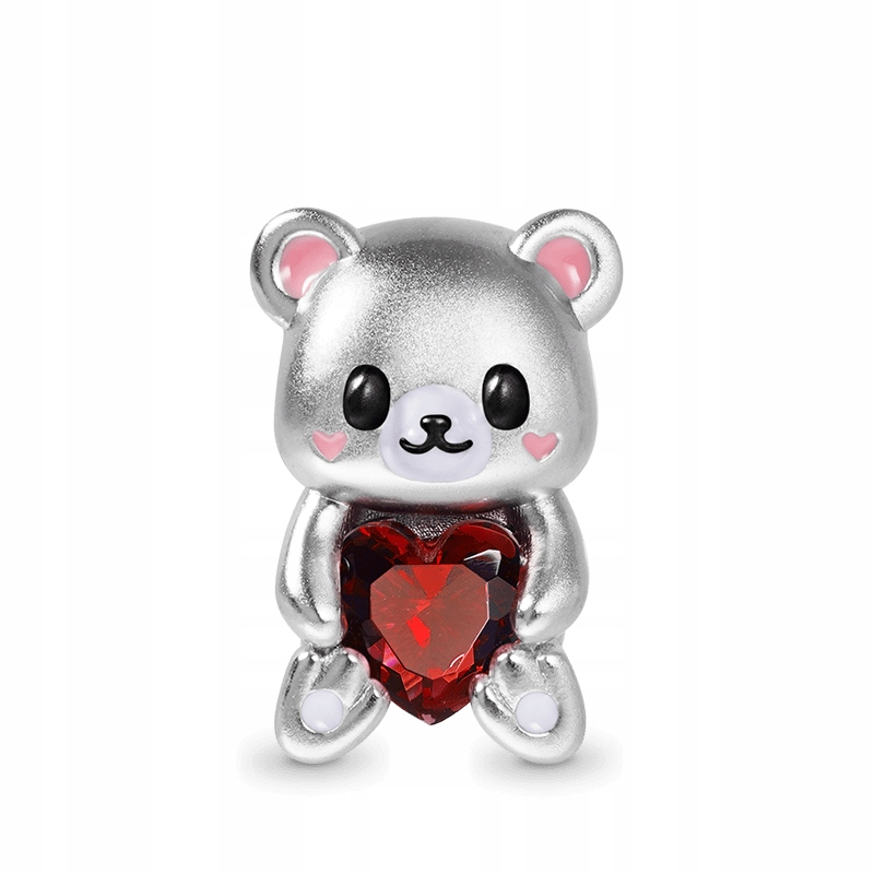 GNOCE - Charms Cute Bear Embraces Heart