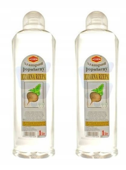 Achem Szampon Popularny 1L Czarna Rzepa 2 szt