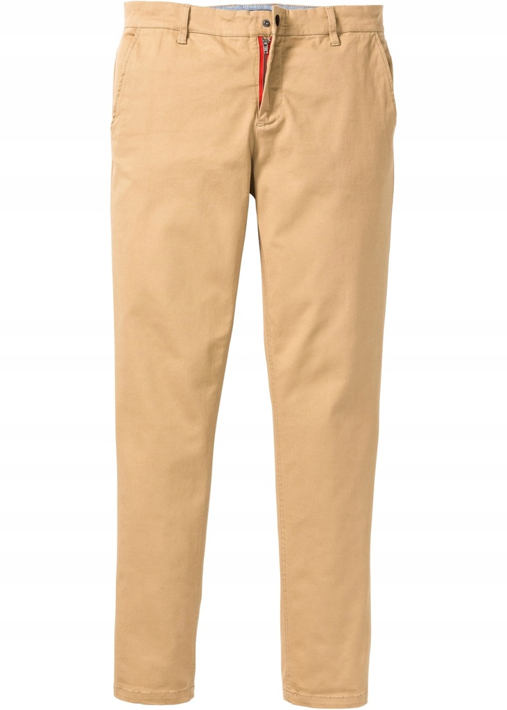 BONPRIX Spodnie Slim Fit Tapered r. 64 BPC