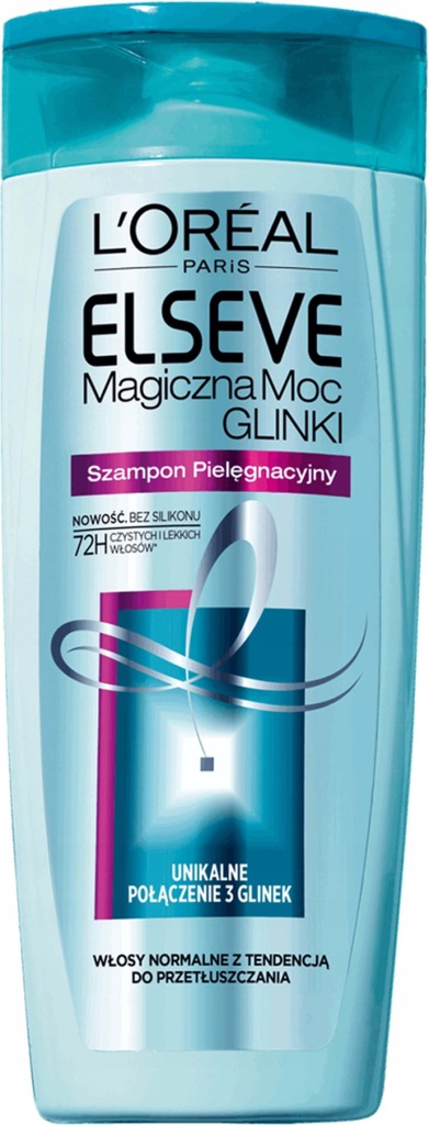 ELSEVE SZAMPON 400ML MAGICZNA MOC GLINKI