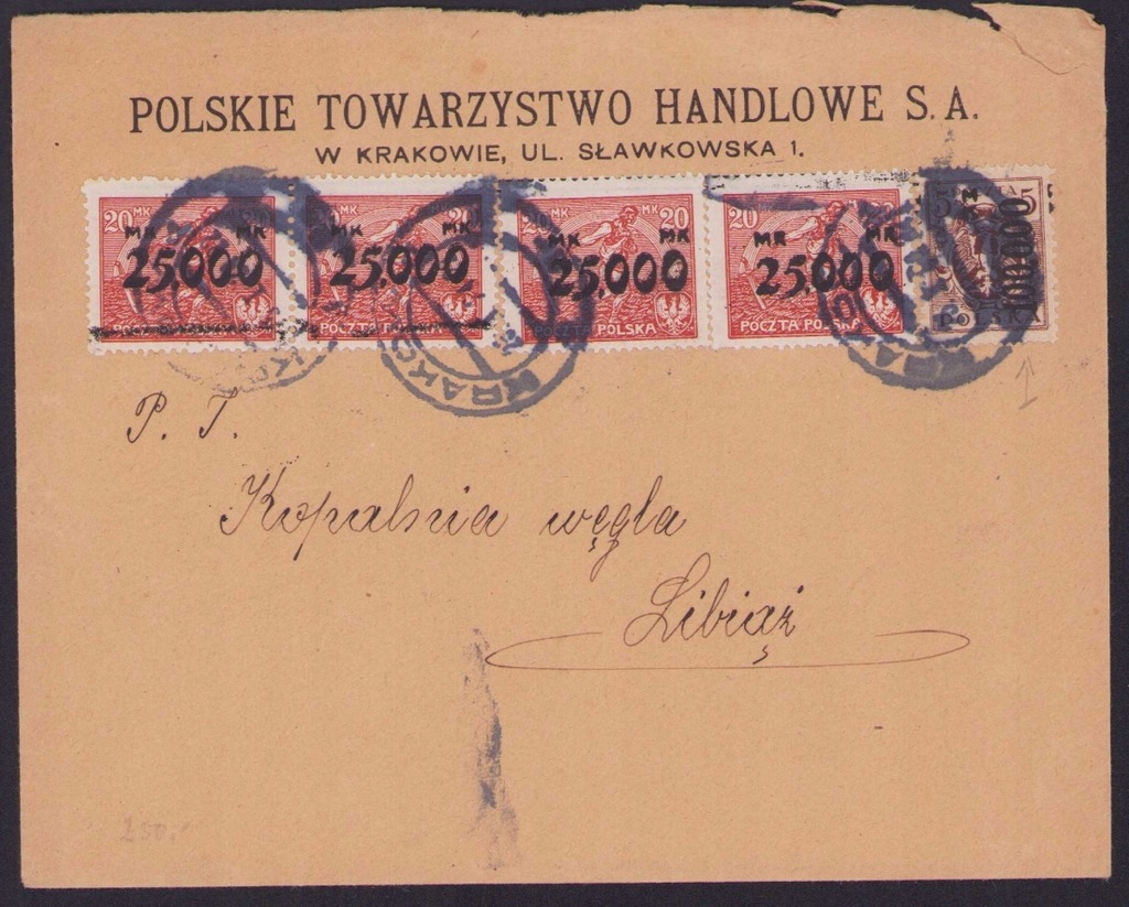 1924 Polskie Towarz. Handlowe Kraków Fi 169, 171