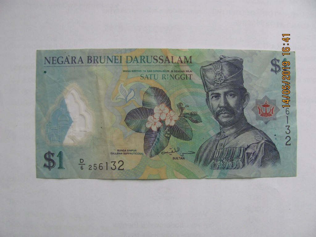 1 DOLAR NEGARA BRUNEI DARUSSALAM