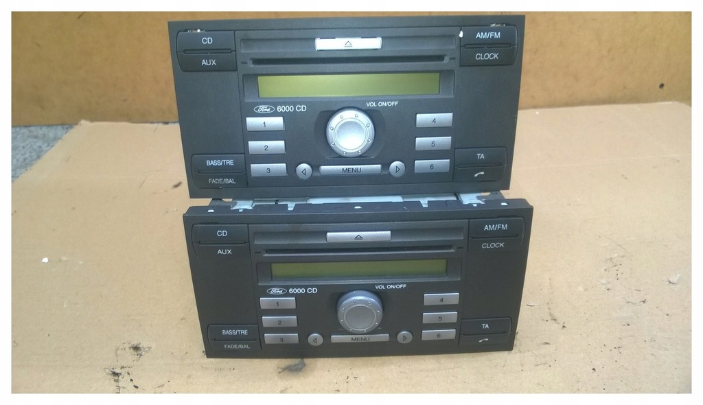 radio 6000CD + kod Ford Fiesta MK6 7675483348