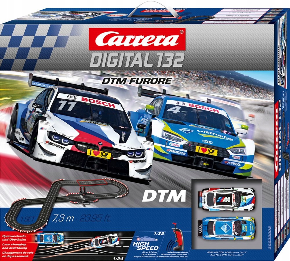 CARRERA DIGITAL 132 Tor DTM Furore 30008 WIFI