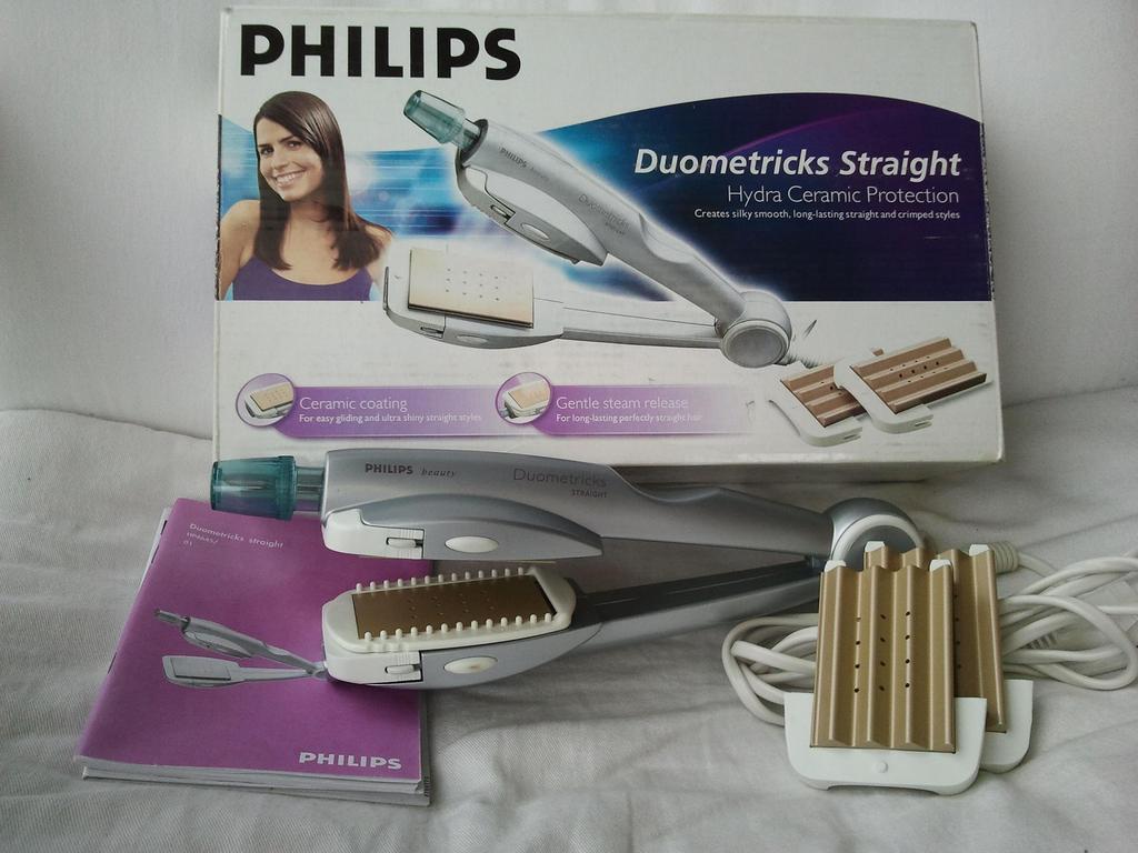 Prostownica PHILIPS Duometricks Straight