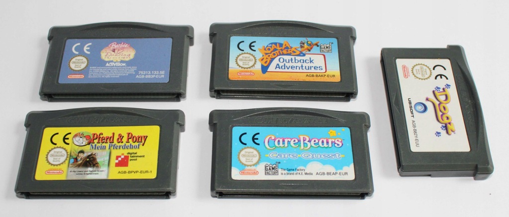 Nintendo Game Boy Advance zestaw gier