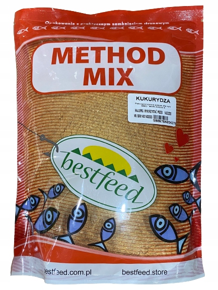 method mix BESTFEED Mix Feeder op. 0,8kg - Kukurydza