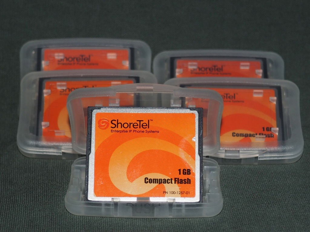 Karta pamięci Industrial CompactFlash Card ShoreTel 1GB.