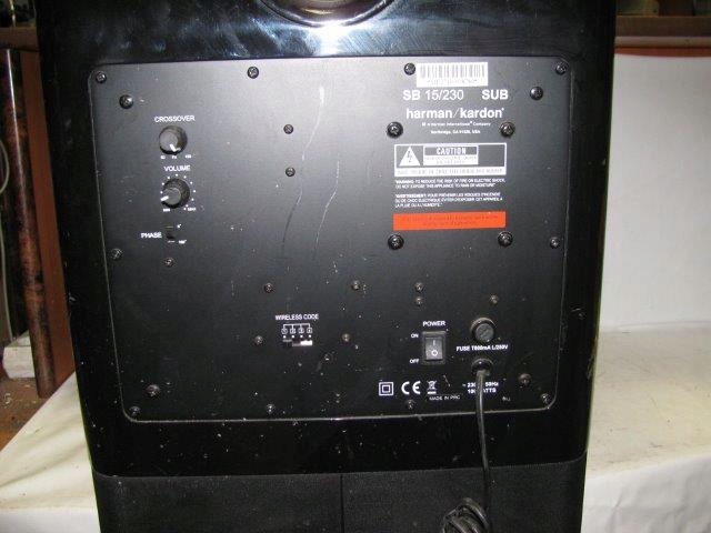 Купить АКТИВНЫЙ САБВУФЕР HARMAN KARDON SB 15/230- NO.: отзывы, фото и ...
