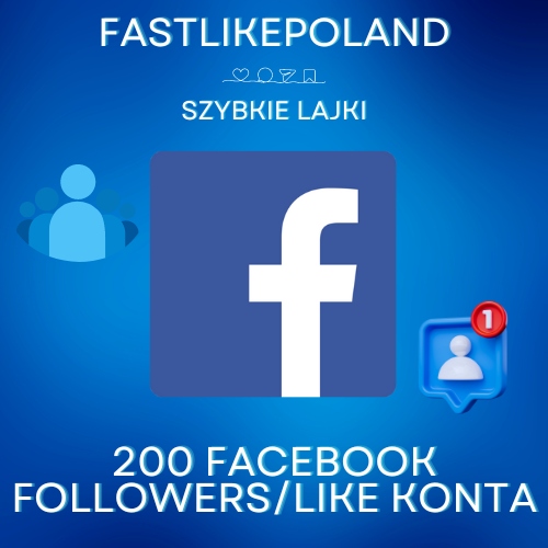 FACEBOOK FOLLOWERS - 200 OBS.