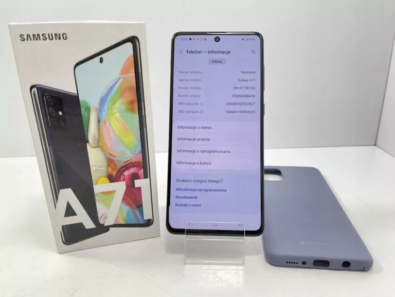 SAMSUNG GALAXY A71 6/128GB @OPIS! - 13003485654 - oficjalne archiwum ...