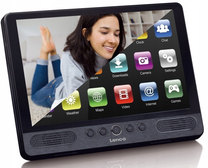 Tablet+DVD Lenco TDV-1000 10 WiFi USB SD Andro 7.0