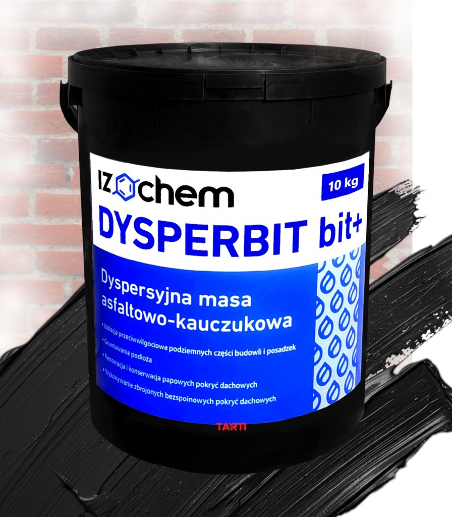 IZOCHEM DYSPERBIT BIT MASA BITUMICZNA IZOLACYJNA CZARNA 10kg