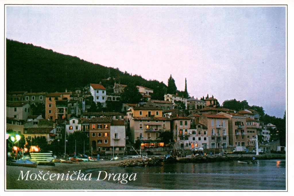 Pocztówka / Chorwacja / Mošćenička Draga