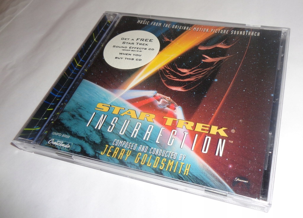 STAR TREK - INSURRECTION /soundtrack/ CD