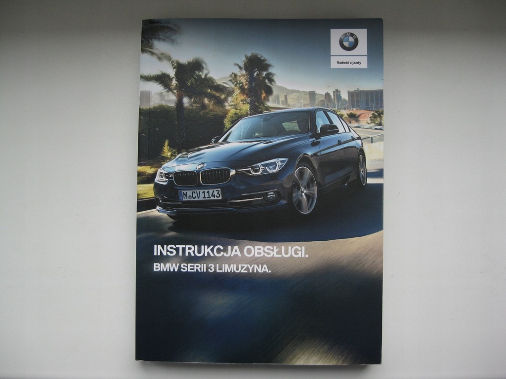 BMW 3 F30 Polska instrukcja BMW 3 F30 FL 2015-2018