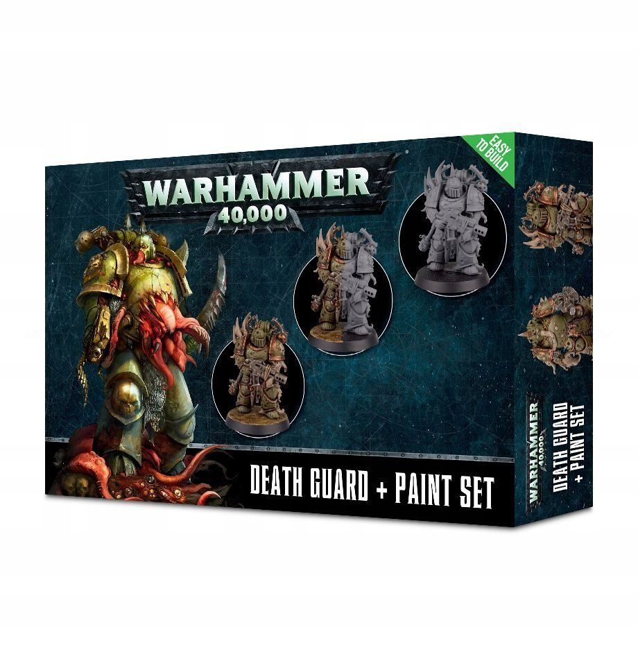 Warhammer 40000 Death Guard + Paint Set 60-27-17