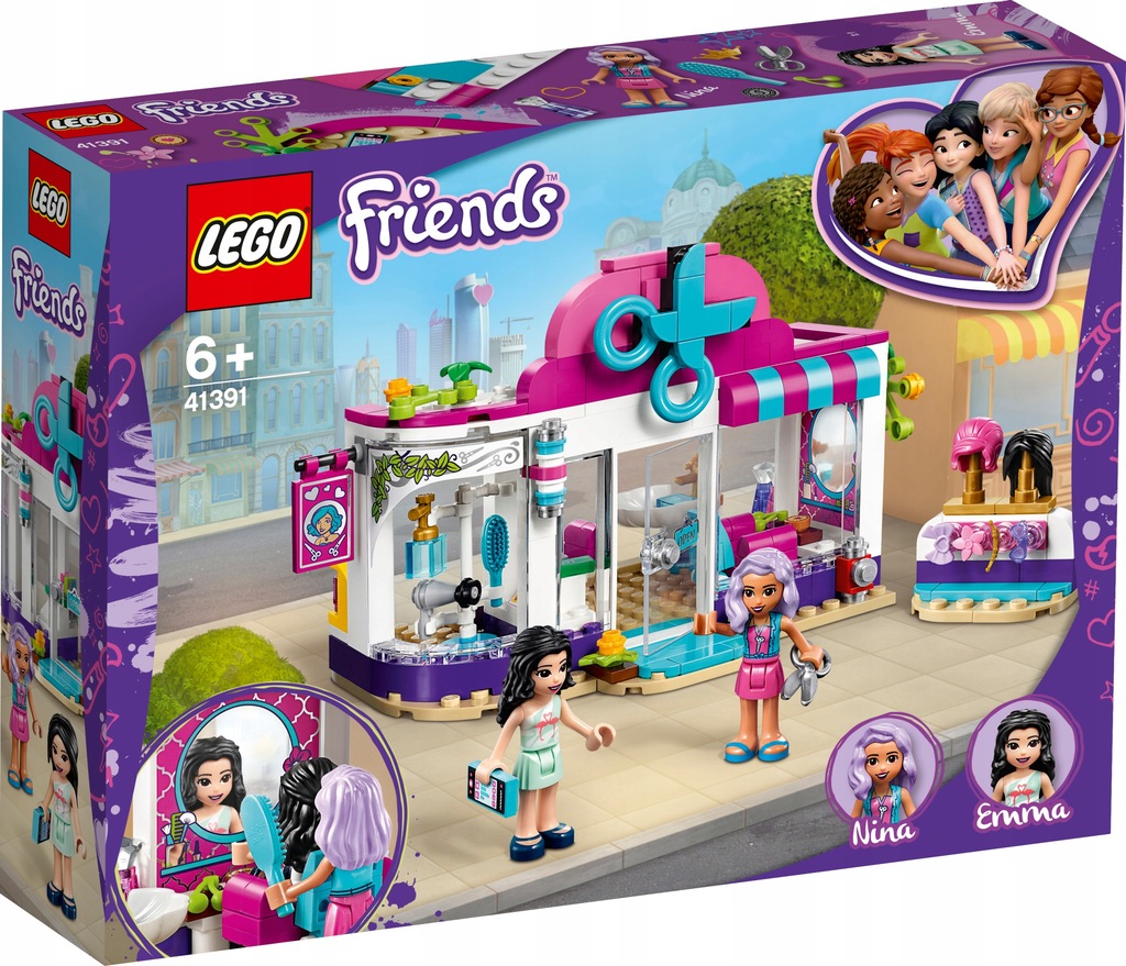 Купить LEGO FRIENDS Парикмахерская Heartlake 41391: отзывы, фото, характеристики в интерне-магазине Aredi.ru