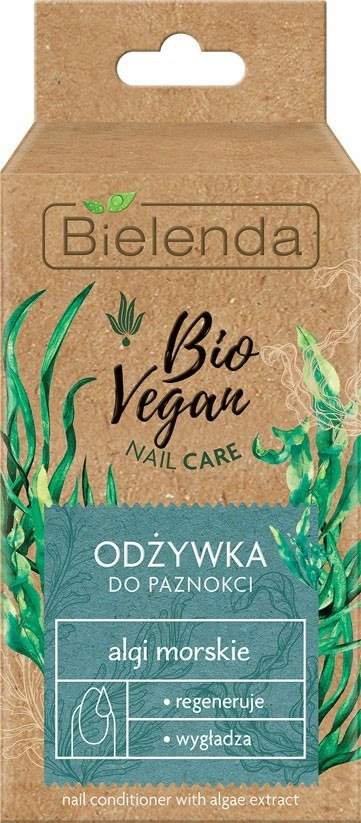 BIEL*VEGAN BIO Odżywka d/pazn regener Algi Morski