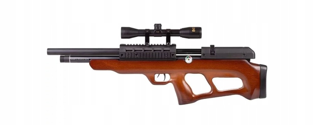 Wiatrówka karabinek USA BullPup m.1358 PCP k.5,5 mm Mag-10 strz. Ekp<17J