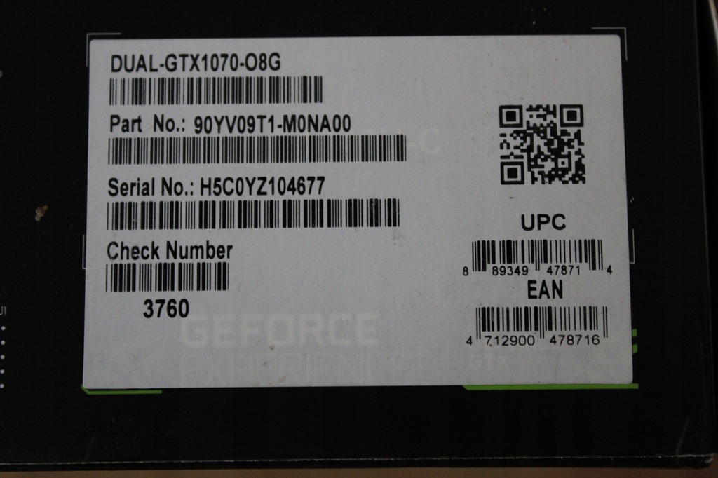 Купить Asus GeForce GTX 1070 Dual OC 8 ГБ GDDR5: отзывы, фото, характеристики в интерне-магазине Aredi.ru
