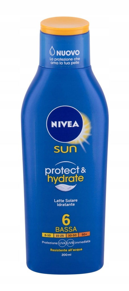 Nivea Sun Protect Hydrate SPF6 do opalania 200ml