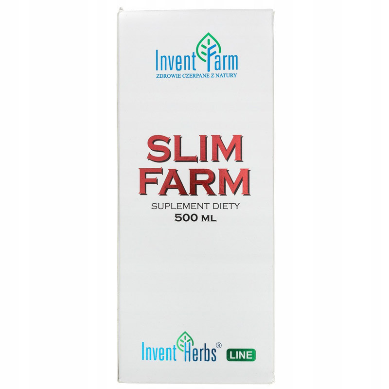 INVENT FARM Slim Farm 500ml METABOLIZM TRAWIENIE CHOLESTEROL