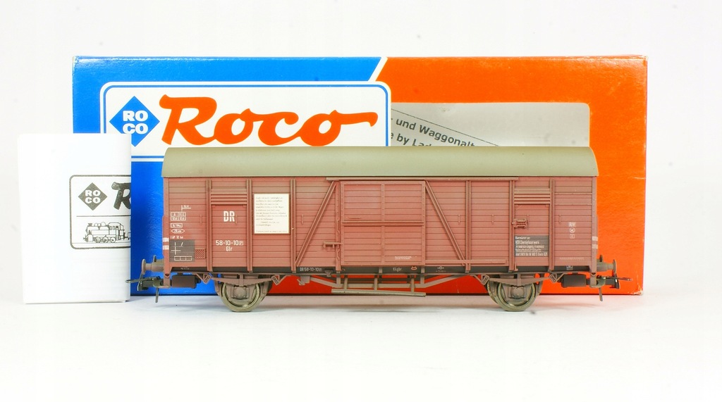 Roco. Wagon towarowy Glr DR III ep.