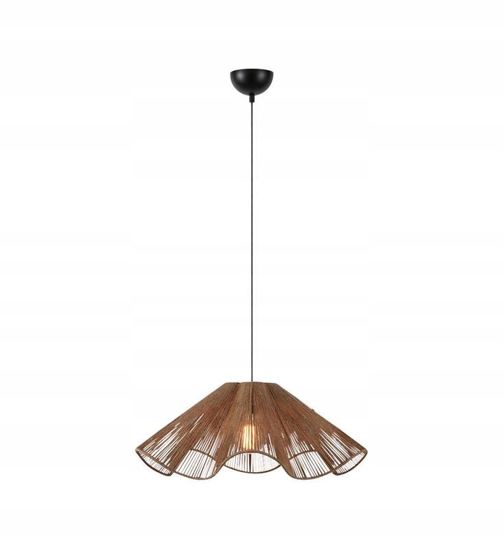 Naturalna lampa wisząca z abażurem z juty NAMI 108681 Markslojd